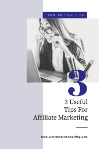 tips for affiliate marketing