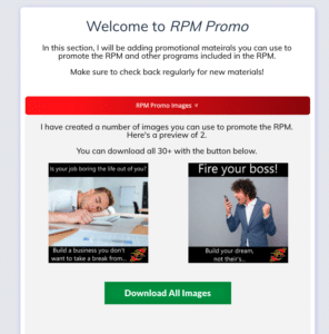 Rapid Profit Machine Promo Materials