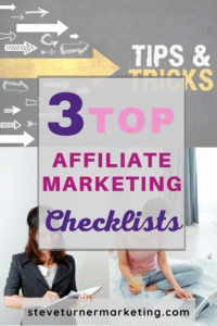 affiliate marketing checklists